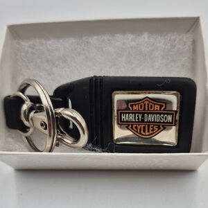 Harley-Davidson Black and Silver Key Holder